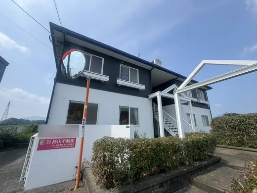 外壁塗装の後の建物