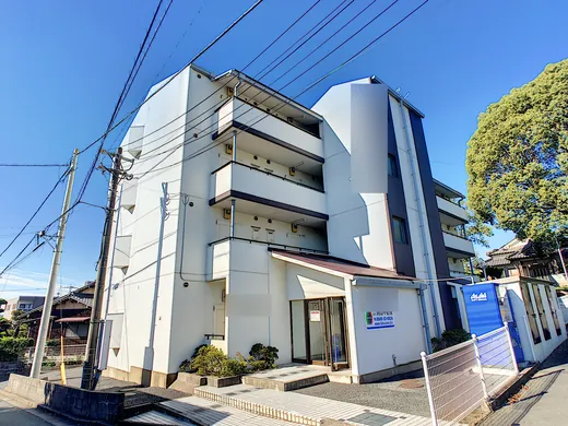 外壁塗装の前の建物